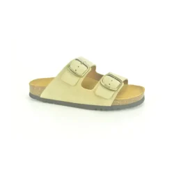 Beige Daim Muil 2B Sandalen