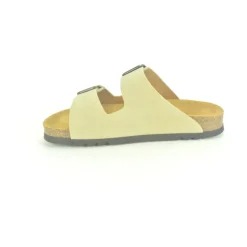 Beige Daim Muil 2B Sandalen