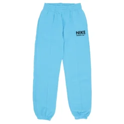 Blauwe Fleece Sportkleding Dames Sweatpants