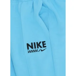 Blauwe Fleece Sportkleding Dames Sweatpants