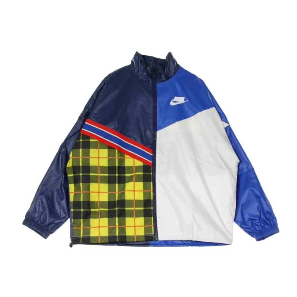 Blauwe Windbreaker Jacket