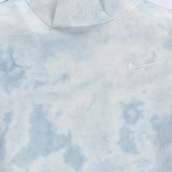 Blauw Tie-Dye Jersey Jurk