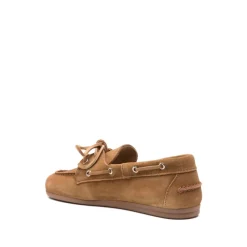 Boat Loafer Geborsteld Suède