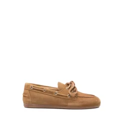 Boat Loafer Geborsteld Suède