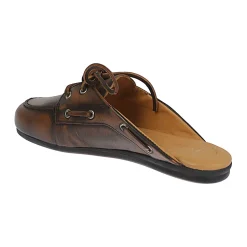 Boat Loafer Leren Mules