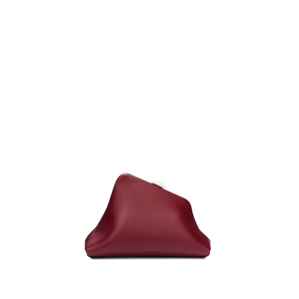 Burgundy Clutch Day Off Small