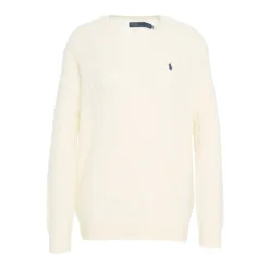 Cable-Knit Crewneck Sweater