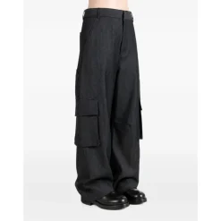 Cargo Pants Denim Print