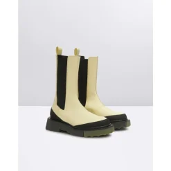Chelsea boots met zool met sponseffect