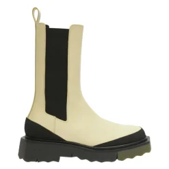 Chelsea boots met zool met sponseffect