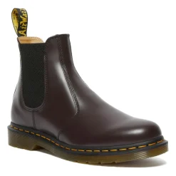 Chelsea Burgundy Smooth Laarzen