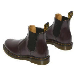 Chelsea Burgundy Smooth Laarzen