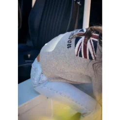 City Sweater - London Intarsia grijs