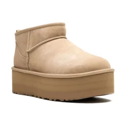 Classic Ultra Mini Platform Laarzen Sand