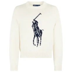 Cotton Sweater With Logo
