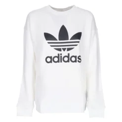 Crewneck Sweatshirt met Trefoil-logo