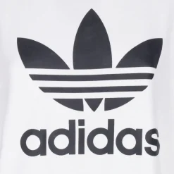 Crewneck Sweatshirt met Trefoil-logo
