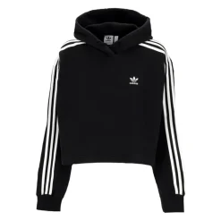 Cropped Hoodie met Pluche Binnenkant