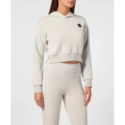Cropped Hoodie Sweatshirt