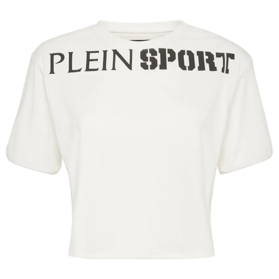 Cropped T-shirt Ronde Hals SS