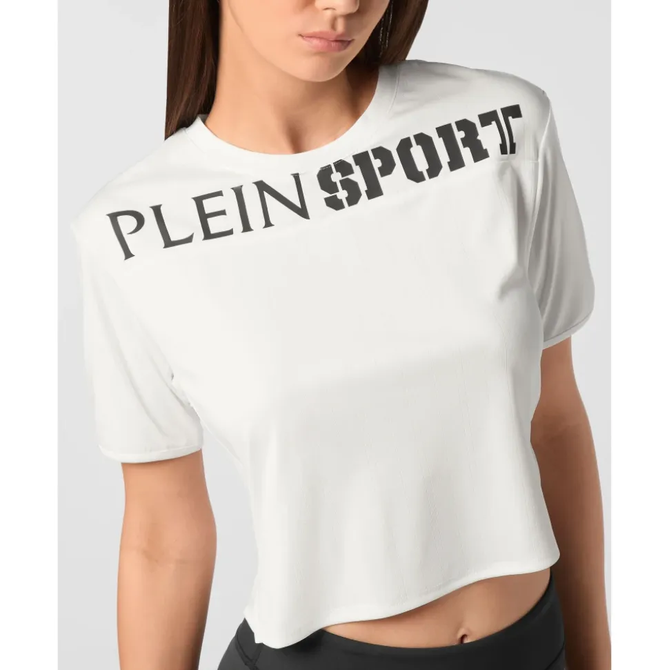 Cropped T-shirt Ronde Hals SS