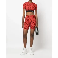 Crop Top met Verfspatten