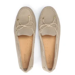 Dames comfortabele en tijdloze nubuck mocassins