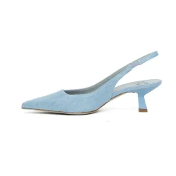 Denim Slingback Arabel Pumps