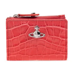 Embossed Croc Slim Wallet