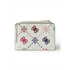 Emelie Logo SLG Zip Around Card Case