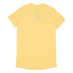Essentiële Tee Jurk Topaas Goud/Wit