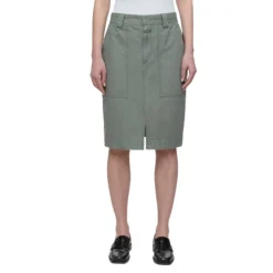 FALDA CLOSED COLOR FADED GREEN