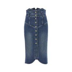 Falda Midi Denim