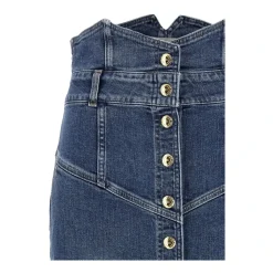 Falda Midi Denim