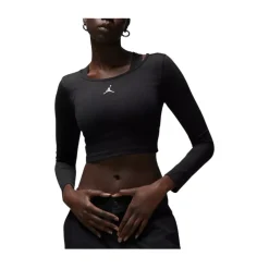 Flight Cropped Lange Mouwen T-Shirt