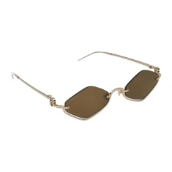 Goudbruine zonnebril GG1604S stijl