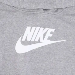 Grafische Oversized Crop Hoodie