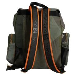 Groene Patchwork Reisrugzak