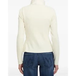 High Neck Ribbed Sweater