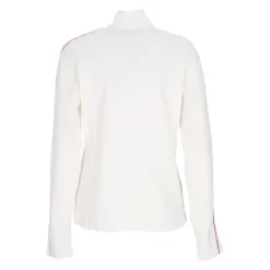 Hoge hals Longsleeve Rood