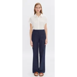 Korte Linnen Blouse