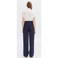 Korte Linnen Blouse