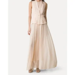 Lange Geplooide Tulle Rok