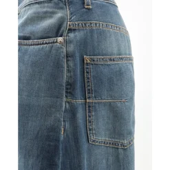 Lichtblauwe Jeans met Vintage Effect