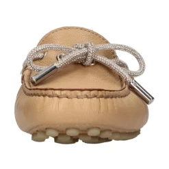 Platte schoenen Beige
