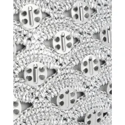 Raphia Pouch Clutch Tas