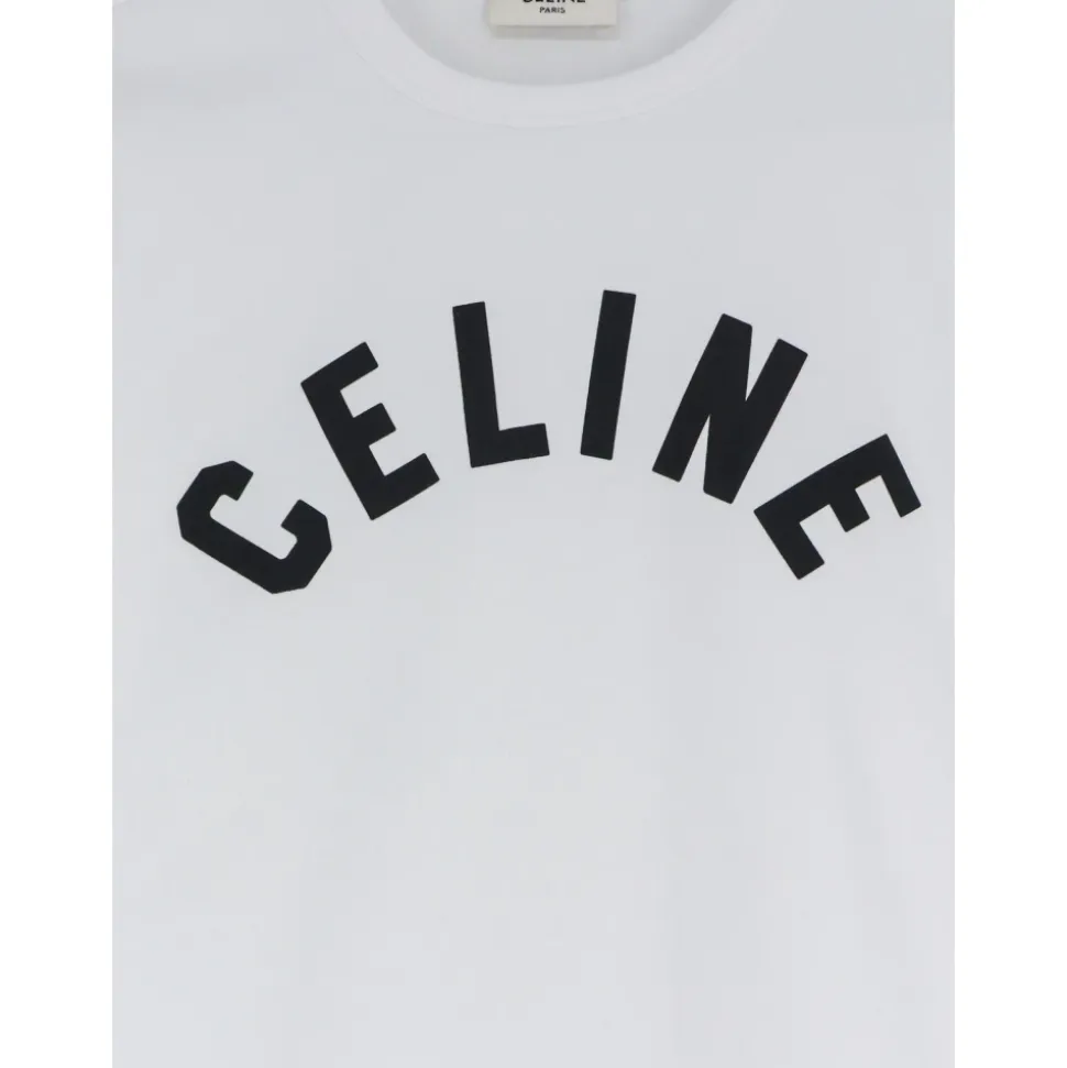 Ribbed Cotton Jersey T-shirt