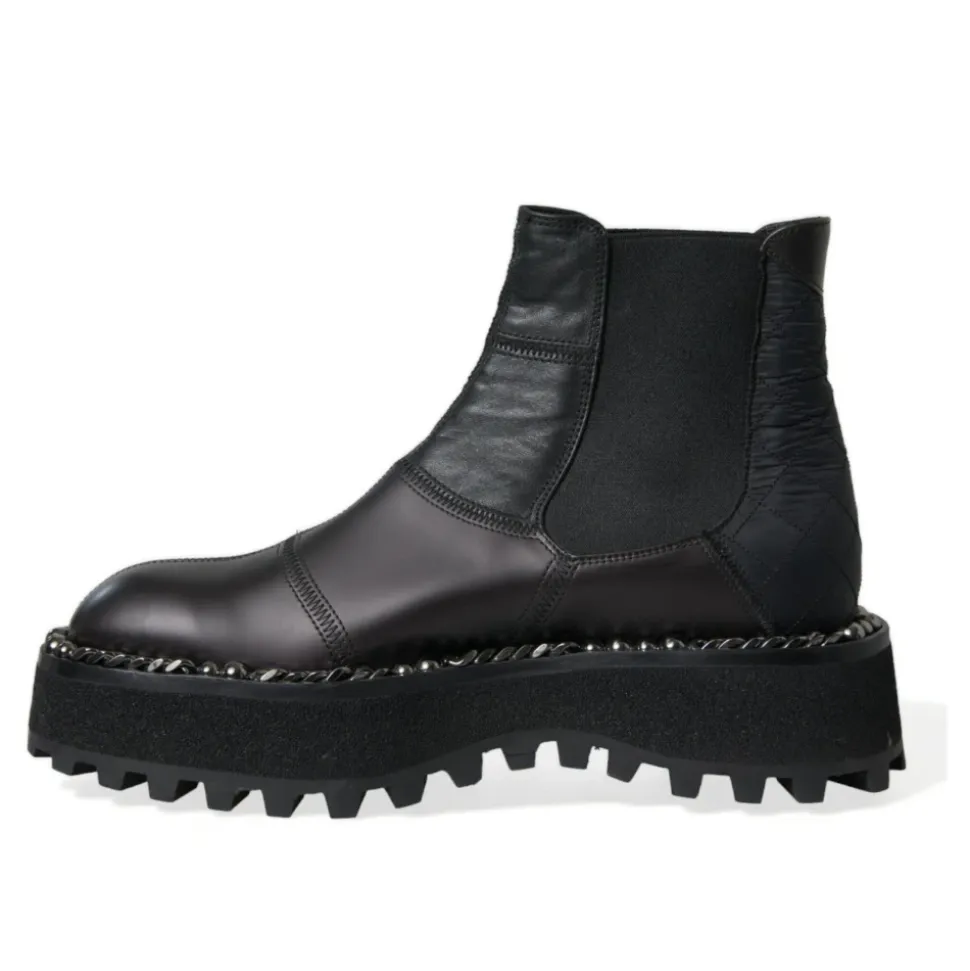 Slip On Stretch Chelsea Boots