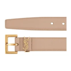 Stijlvolle leren riem met gesp