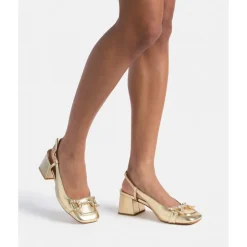 Stirrup platte schoenen